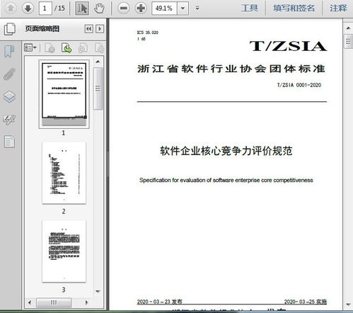 軟件企業(yè)核心競爭力評價規(guī)范 t 2020 15頁
